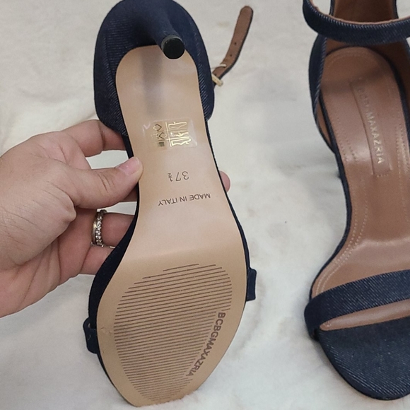 Denim BCBG Maxazria heels - Picture 3 of 9